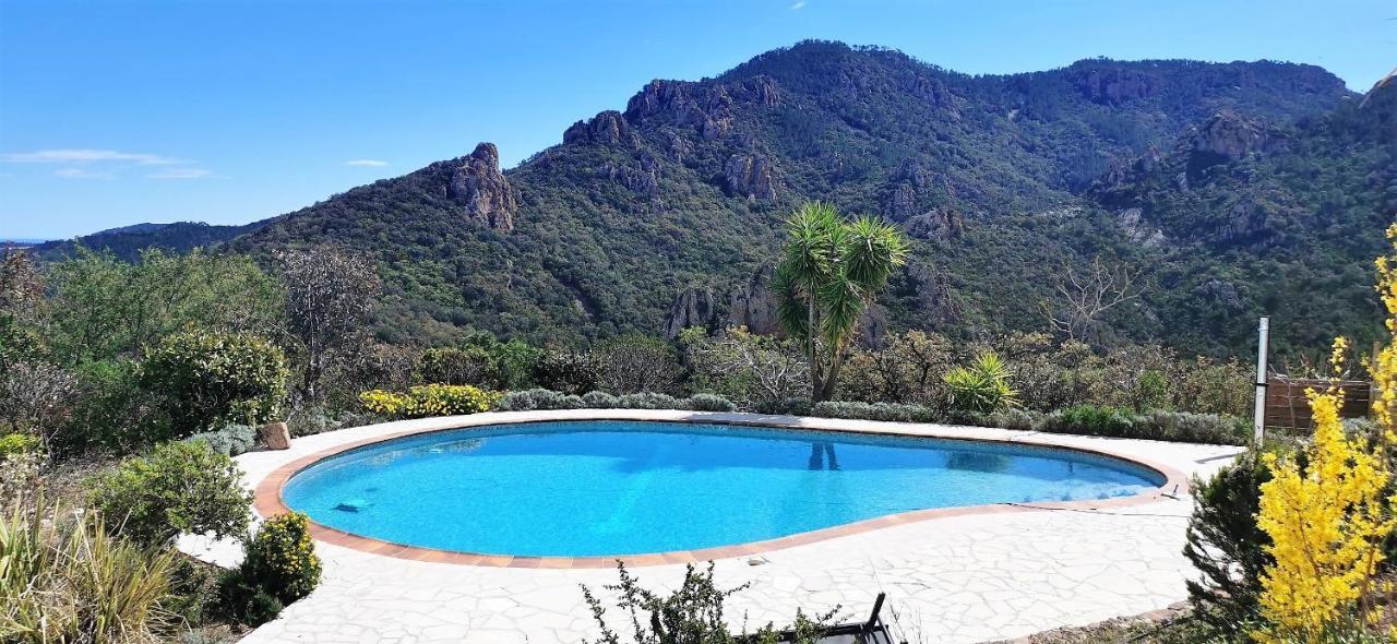 L'esterel Avec Piscine Vue 6 Pers Hébergement de vacances Fréjus